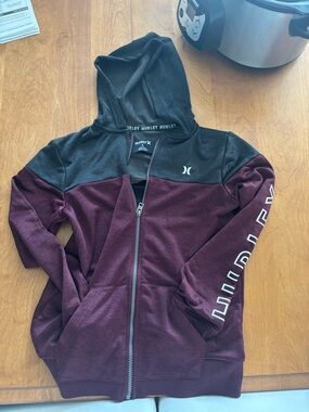 Hurley zip sweatshirt